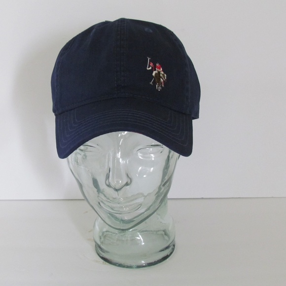 US POLO ASSN. Women's Navy Adjustable Baseball Hat Colorful Logo - NWT - Picture 5 of 6